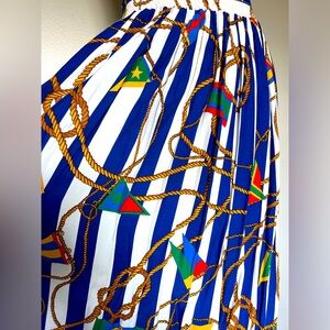 Vintage Nautical Skirt